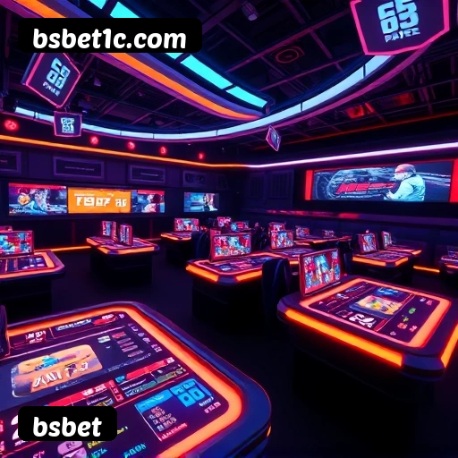 Apostas esportivas na bsbet — ilustração editorial